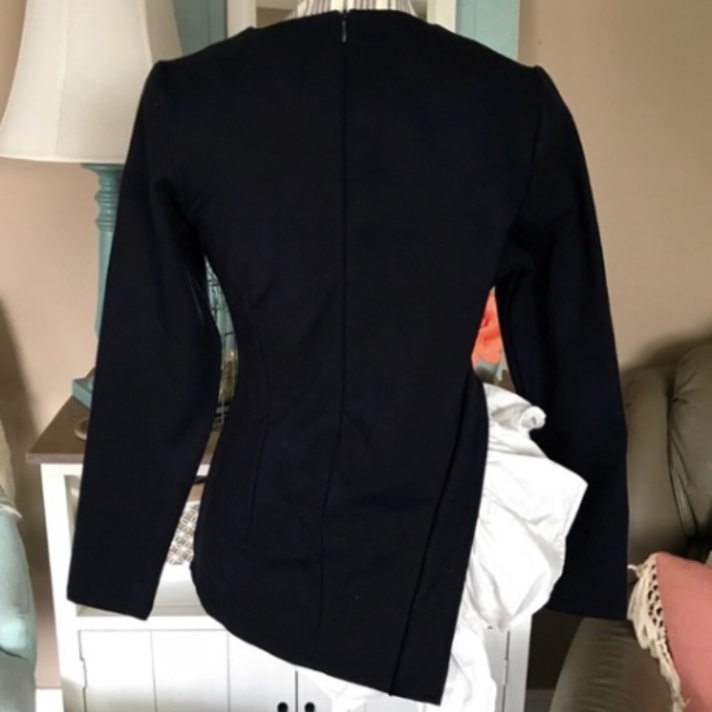 Unique Side Ruffle Sweater - Picture 2 of 6